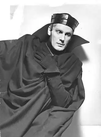 Gustaf Gründgens in 1936 als Hamlet