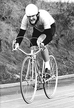 Falk Boden wint een tijdrit in de Ronde van Thüringen van 1981