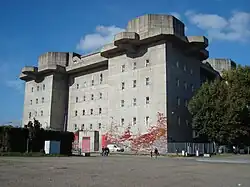 Flakturm IV, Heiligengeistfeld (Bauart 1) te Hamburg-Sankt Pauli