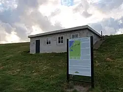 De gerestaureerde bunker