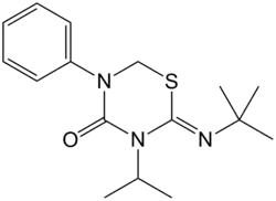 Structuurformule van buprofezine