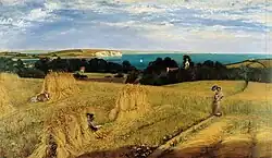 View across Sandown Bay, Isle of Wight (1855), Victoria and Albert Museum, Londen