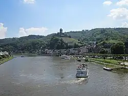 Burcht gezien vanaf Brücke