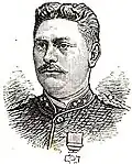Kapitein der infanterie J. Burg (1844-1885)