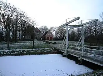 Burg Fischhausen met ophaalbrug