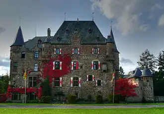 Huidig uitzicht van de burcht