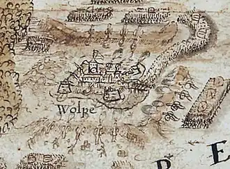 Beschieting van Burg Wölpe