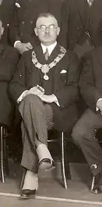 Burgemeester A.M. Nieuwenhuisen (1933)