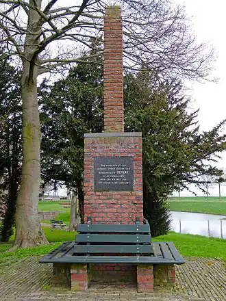 Burgemeester Petersmonument in Medemblik