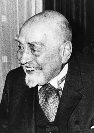 Gerard Sutorius in zijn laatste jaren