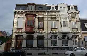 Ensemble van twee burgerhuizen