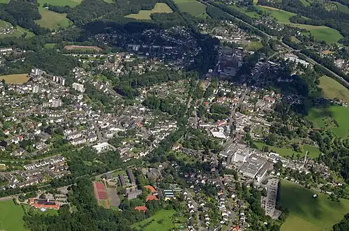 Gezicht op Burscheid