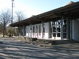 Stationsgebouw in 2023