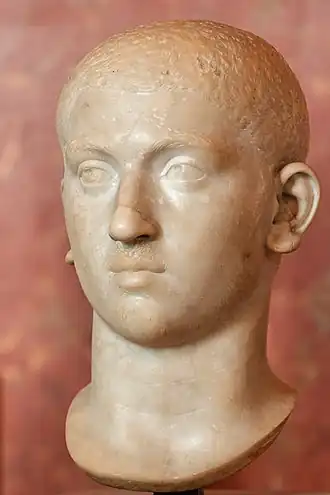 Buste van Severus Alexander in het Louvre