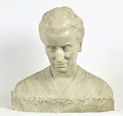 Buste van schilderes Anna Boch