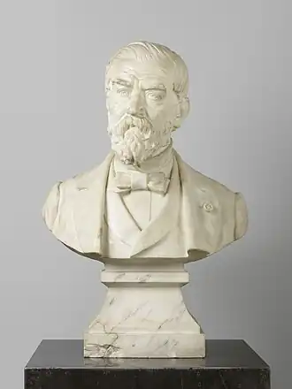 Buste van Hofdijk door Bart van Hove, collectie Rijksmuseum Amsterdam