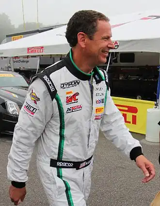 Butch Leitzinger op Road America in 2014.