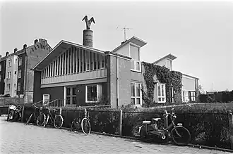 Blankenstraat 2 in 1976, toen in gebruik door de Nederlands Hervormde Gemeente
