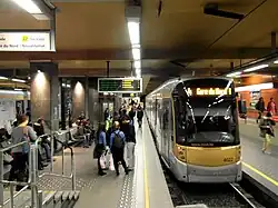 Tramlijn 4 bedient met hoge frequentie de noord-zuidas