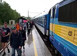 Station met trein (2013)