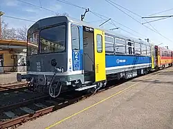 Hongaarse railbus Bzmot van Škoda