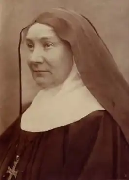 Cécile Bruyère als kloosterlinge-abdis