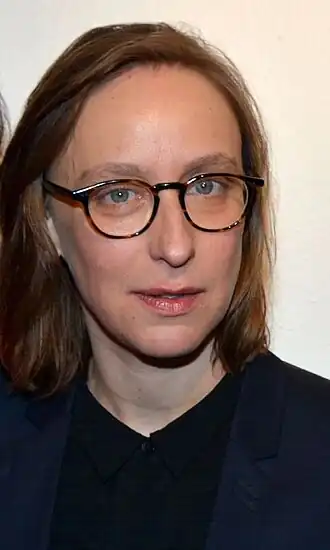 Céline Sciamma op de ceremonie van de Prix Lumières 2015