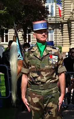 Militair met Soldatenkruis