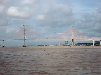 Rạch Miễubrug bij Mỹ Tho en Châu Thành