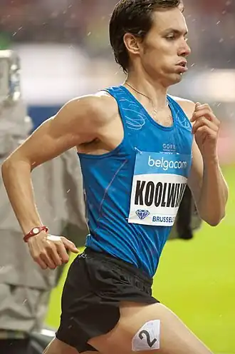 Tijdens Memorial Van Damme 2010