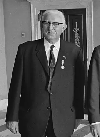 Raedts kreeg in 1970 de Zilveren Anjer