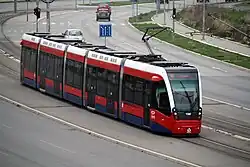 Urbos 3 in Belgrado.