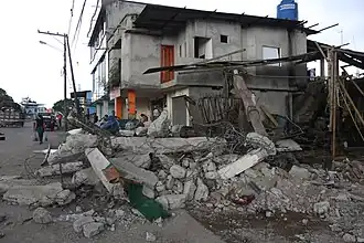 Aardbeving Ecuador 2016