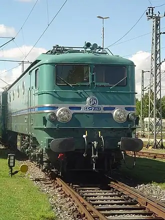 CC7107 in Duitsland, 4 September 2006.