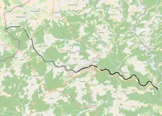 Spoorlijn Kautenbach - Schimpach-Wampach op de kaart