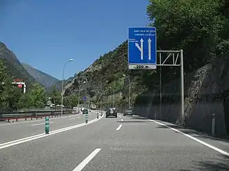 De CG-1 bij Sant Julià de Lòria