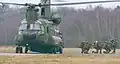 Chinook in 2013 tijdens oefening Cerberus Guard
