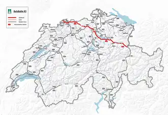 Autobahn / Autoroute / Autostrada A3