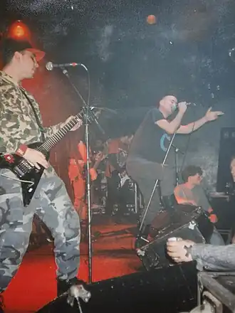 Chaos UK in Willemeen, Arnhem 1995