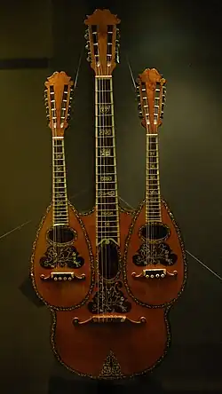 Gitaar met mandolines, 1906