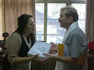 Dolma Gyari met Zorba Paster in 2008