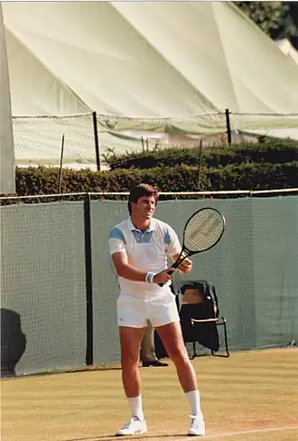 Charlie Pasarell in 1986