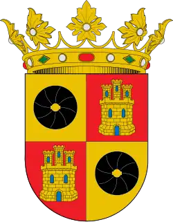 Wapenschild van de hertogen van Mola