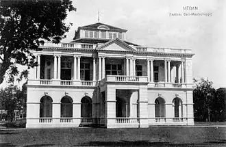 Gewezen hoofdkantoor in Medan, Deli, Sumatra