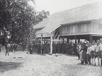 Huis van Panglima Polèm te Glé Jeuëng (groot Atjeh)