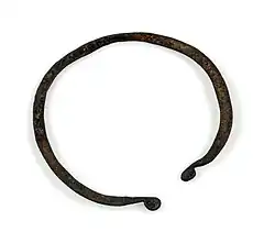 IJzeren slavenarmband uit Burkina Faso