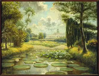 Paleis van de Gouverneur-Generaal en 's Lands Plantentuin te Buitenzorg