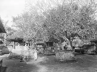 Tempelcomplex Gelgel bij Klungkung (1915-1925).