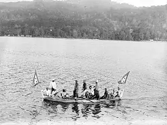 Tioor tijdens de Siboga-expeditie omstreeks 1900