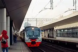 Reeks ED in april 2024 in het station